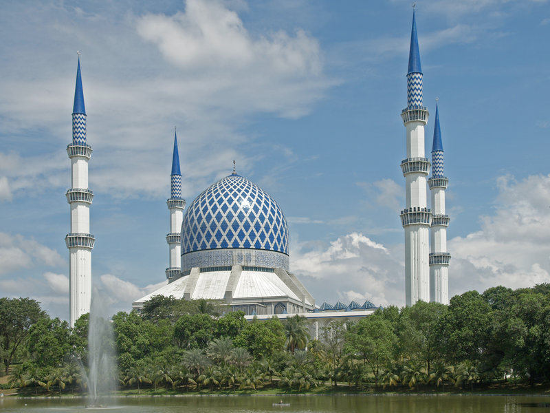 Blue Mosque, Shah Alam Park